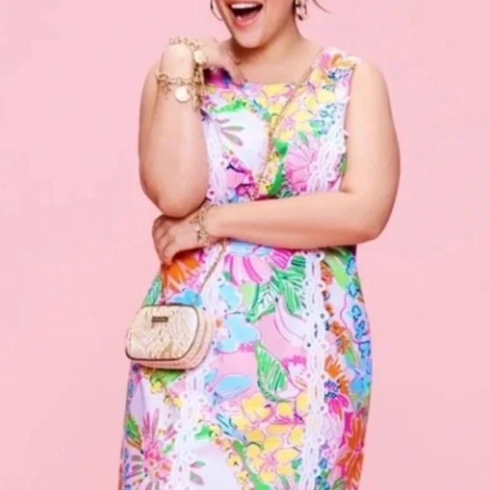 Lilly Pulitzer for target  Nosie Posie Shift dress size 14